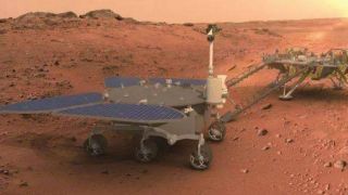 Китайский ровер успешно сел на Марс
