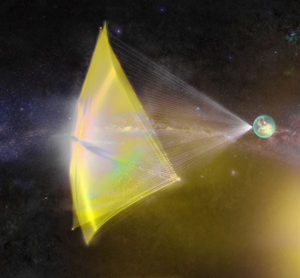 Сверхтонкие космические зонды разгонят массивами лазеров