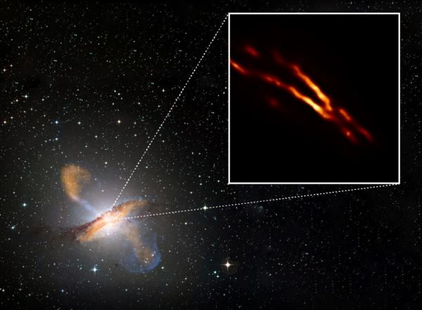 Телескоп Горизонта Событий изучил джеты черной дыры